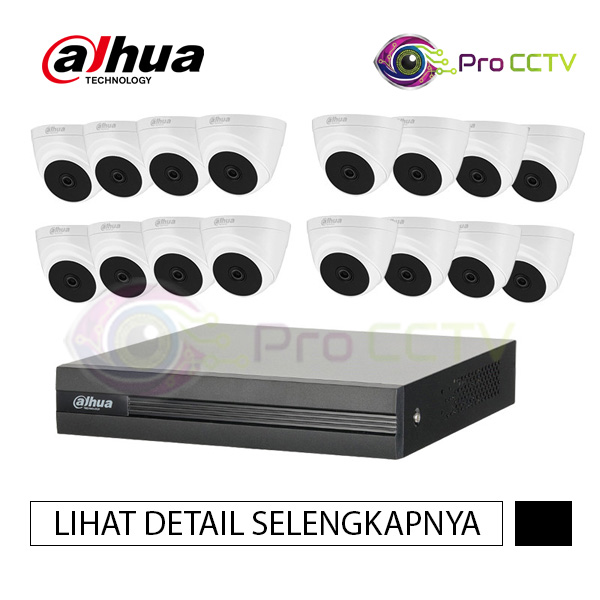 Paket CCTV DAHUA 16 Channel Performance