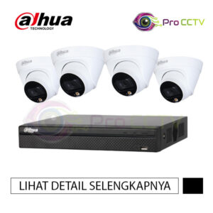 Paket CCTV Dahua 4 Channel Performance IP