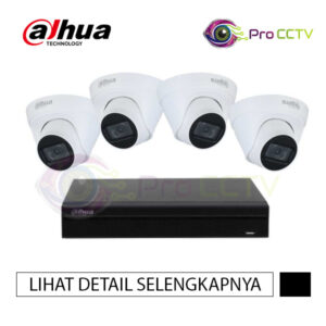 Paket CCTV Dahua 4 Channel Ultimate IP