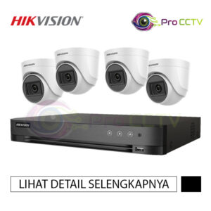 Paket CCTV Hikvision 4 Channel Performance