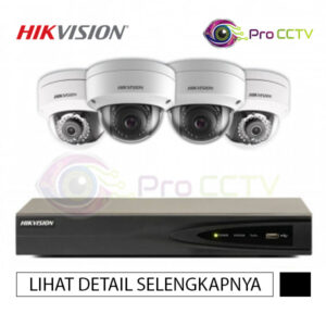 Paket CCTV Hikvision 4 Channel Performance IP