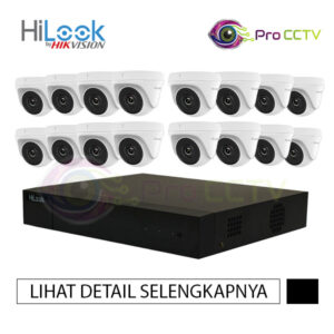 Paket CCTV HiLook 16 Channel Performance