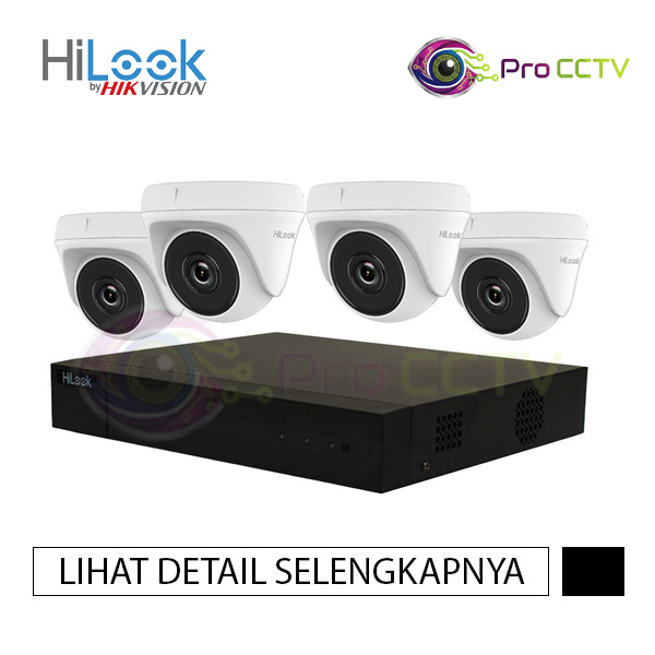 Paket CCTV HiLook 4 Channel Ultimate