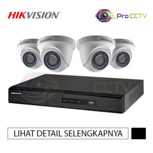 Paket CCTV Hikvision 4 Channel 2MP
