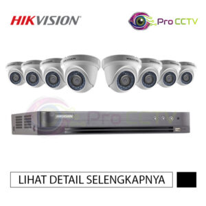 Paket CCTV Hikvision 8 Channel 2MP